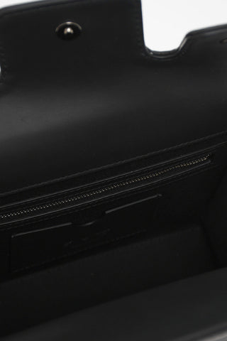 Leather STECKER 20 Bag with Contrasting Detail