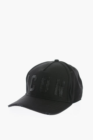 ICON Solid Color Cap with Embossed Detail