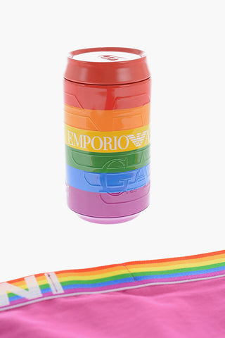 EMPORIO Stretch Cotton Brief with Multicolor Elastic Band