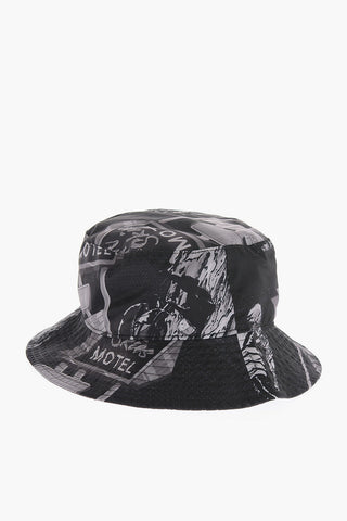 EMPORIO Printed Two-Tone Bucket Hat