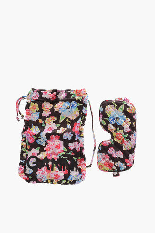 Floral Patterned Sleeping Mask