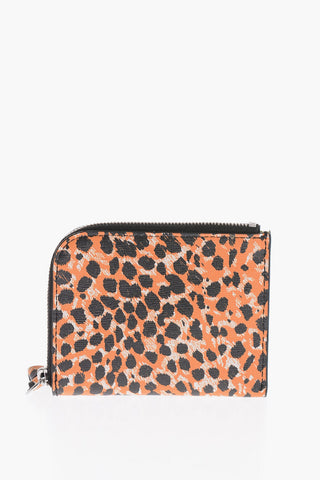 Animal Motif Leather Card Holder