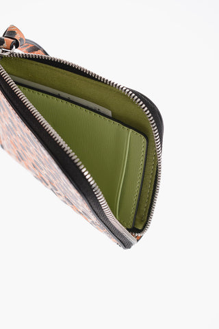 Animal Motif Leather Card Holder