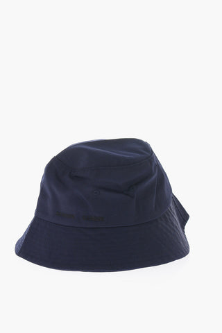 Cappello Bucket ANTON in Tinta Unita con Logo Ricamato
