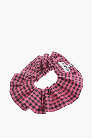 Elastico per Capelli In Motivo a Quadri Gingham