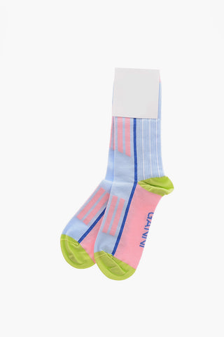 Ribbed Long Socks
