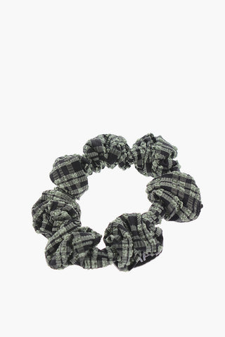 Mini Checked Scrunchie