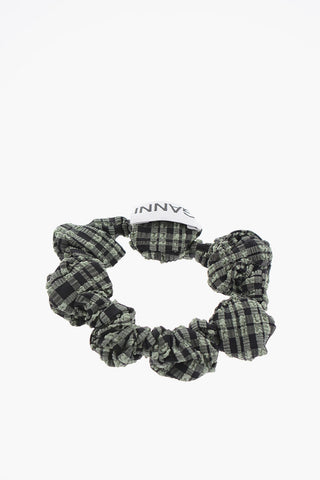 Mini Checked Scrunchie