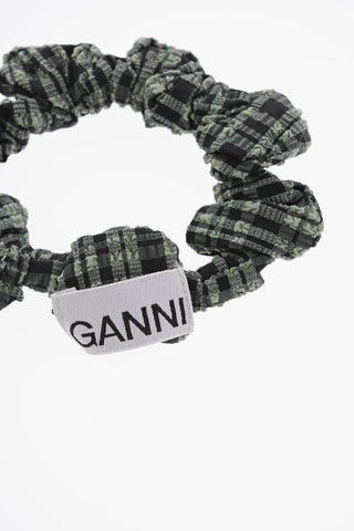 Mini Checked Scrunchie