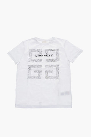T-Shirt Girocollo Stampata sul Fronte