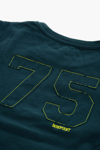T-Shirt ALTO Girocollo con Dettagli a Contrasto