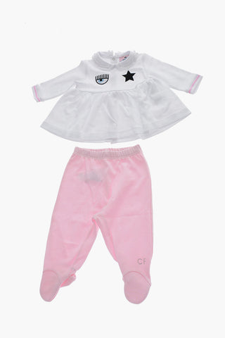 Cotton EYESTAR Legging and Blouse Set