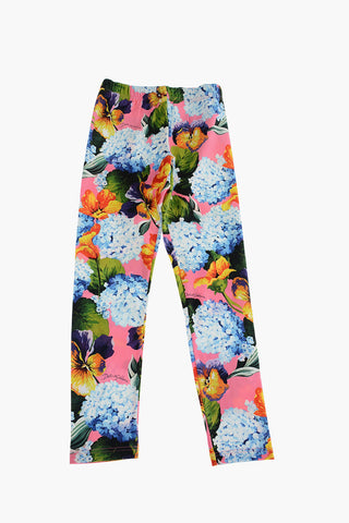 RENAISSANCE Floral-printed Leggings
