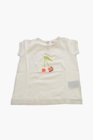 T-Shirt TISSIA Girocollo con Ciligia Ricamata