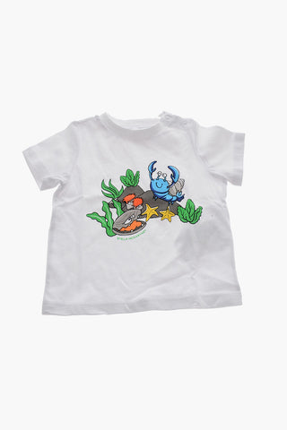 Front Printed Crew-neck T-Shirt