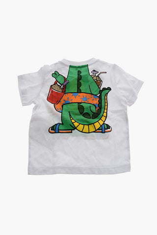 T-Shirt Girocollo Stampata