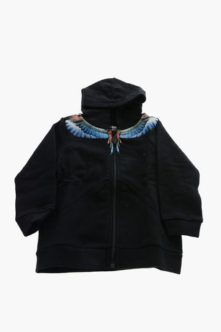 Cotton Hoodie with Print