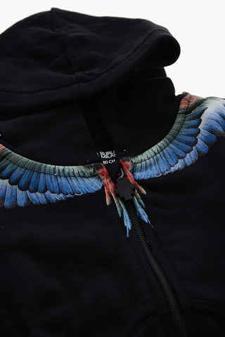 Cotton Hoodie with Print