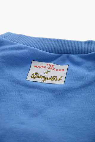 THE MARC JACOBS X SPONGEBOB Printed and Embroidered Crew-Neck Sweatshirt