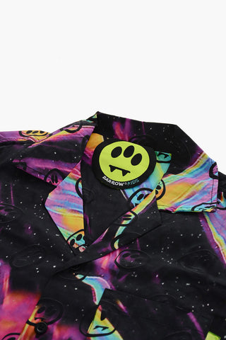 All-Over Printed Shirt With Breast Pocket