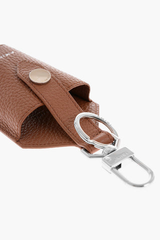 Keychain with Leather Folder