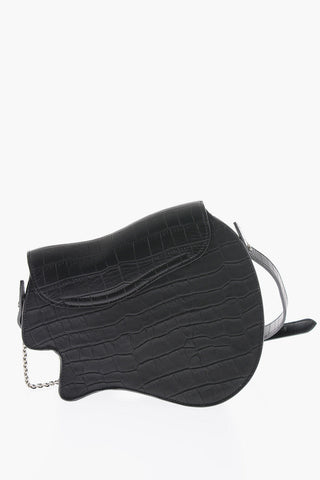 Borsa a Spalla GUITAR in Pelle Stampa Cocco