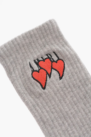 Embroidered HEARTS Socks