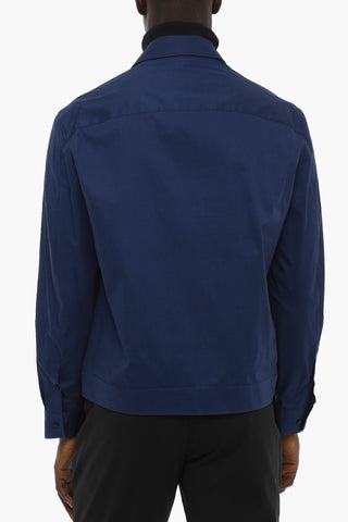Solid Color MINIMAL HYBRID Overshirt with Maxi Pockets