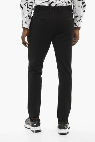 slim fit peak lapel 2-button suit