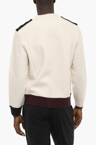 Maglia Girocollo Slim Fit in Lana