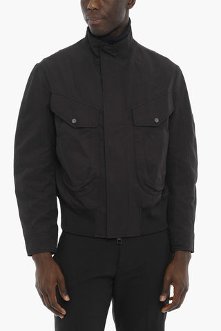Hidden Closure Solid Color ERGODYNAMIC Jacket