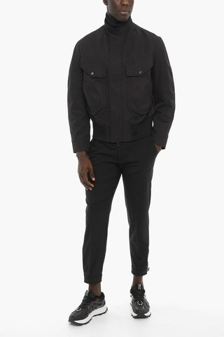 Hidden Closure Solid Color ERGODYNAMIC Jacket