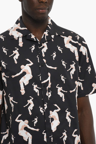 Camicia DANCERS a Manica Corta Stampata