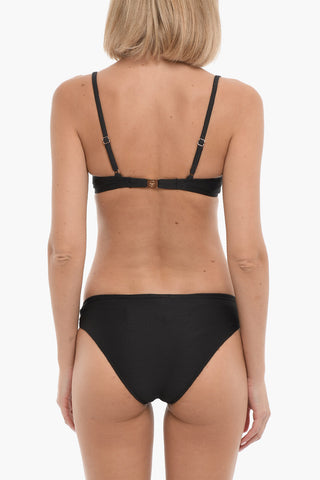 EMPORIO Ribbed Bikini with Golden Details