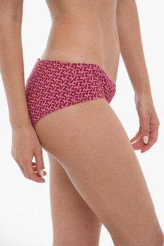 Abstract Patterned Bandeau Bikini
