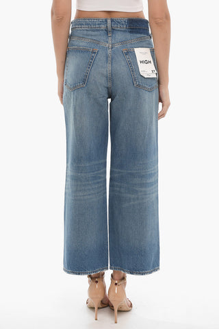 Faded Effect MICK Cropped Jeans 28cm