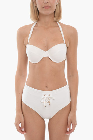 EMPORIO Ribbed Bikini with High Cut