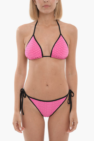 Printed Triangle Bikini