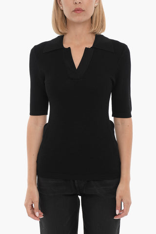 Solid Color V-Neck SMOOTH Top
