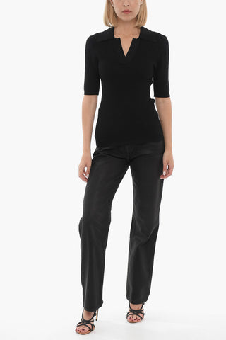 Solid Color V-Neck SMOOTH Top