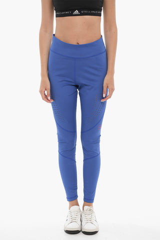 STELLA MCCARTNEY Solid Color Leggings with Perfored Details
