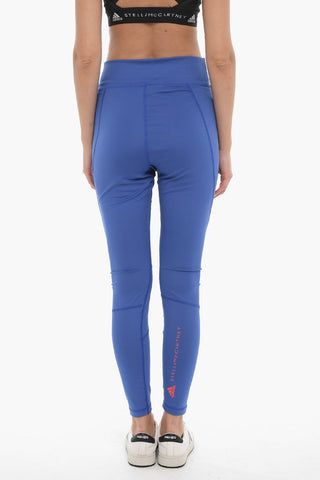 STELLA MCCARTNEY Solid Color Leggings with Perfored Details