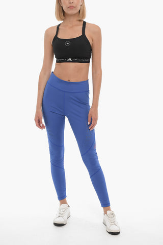 STELLA MCCARTNEY Solid Color Leggings with Perfored Details