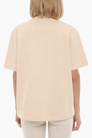 Organic Cotton KJERAG OSLO Crew-neck T-Shirt with Printed Logo