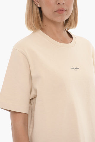 Organic Cotton KJERAG OSLO Crew-neck T-Shirt with Printed Logo