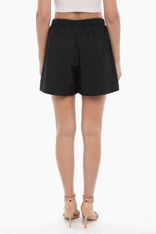 Solid Color MAREN Shorts with Drawstring Waist