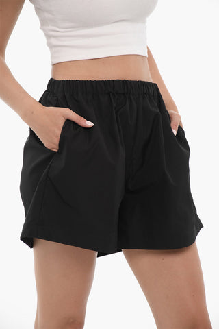 Solid Color MAREN Shorts with Drawstring Waist