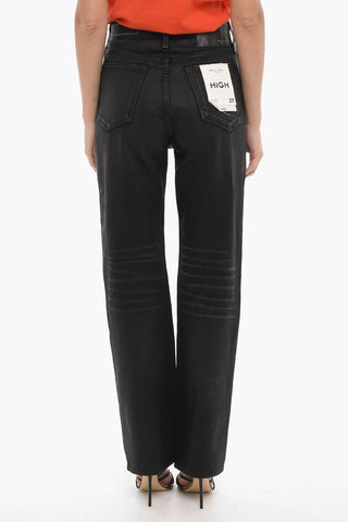 Dark Wash Coated Cotton ALEX Jeans 20cm