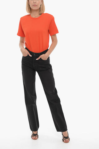 Dark Wash Coated Cotton ALEX Jeans 20cm