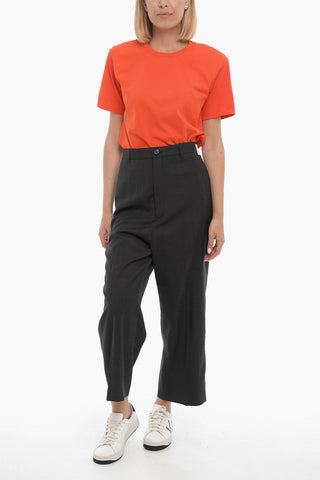 Virgin Wool Oversized Pants